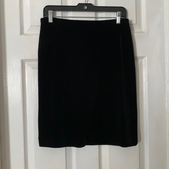 Anne Klein Velvet Skirt - Picture 1 of 4
